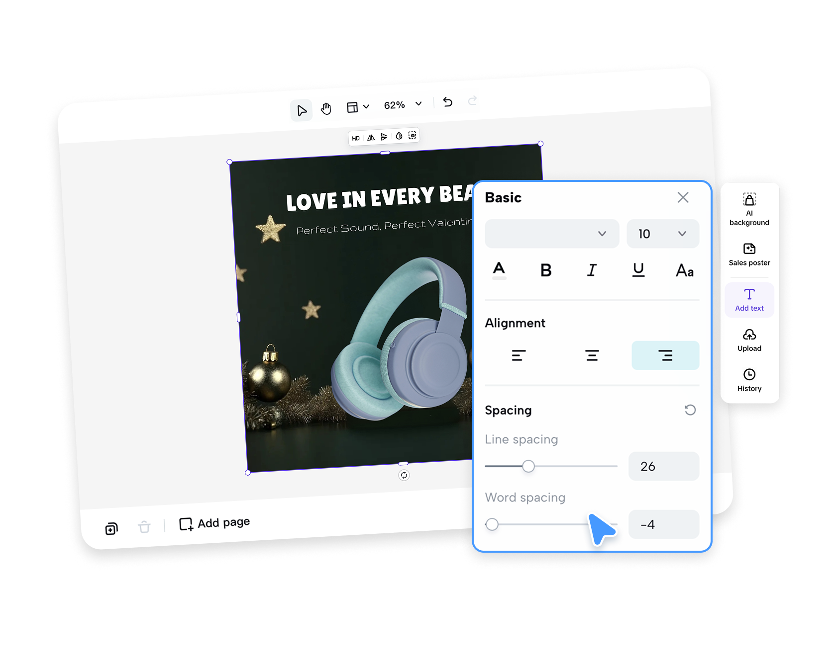 top text bottom text